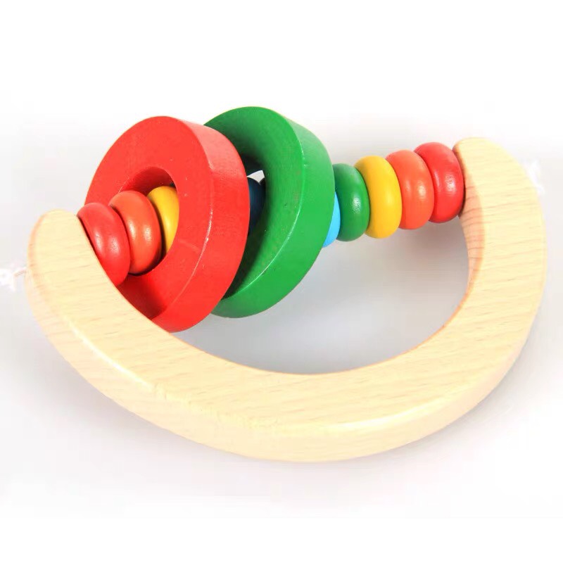 Đồ Chơi Gỗ Combo 4 Xúc Xắc Bằng Gỗ