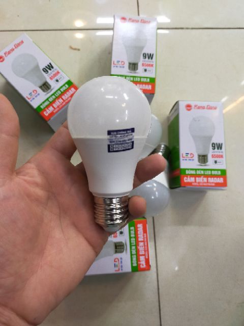 Led bulb cảm biến 9w rạng đông