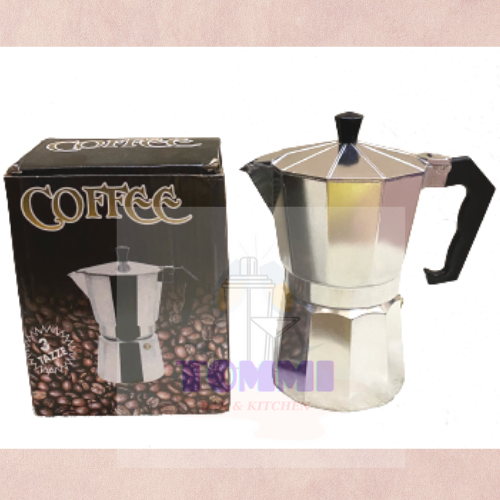 Ấm Pha Cà Phê Moka - Bình Pha Cà Phê Moka Kiểu Ý Pha Chế - Dụng Cụ Pha Chế
