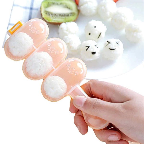Khuôn lắc cơm viên tròn cho bé ăn dặm