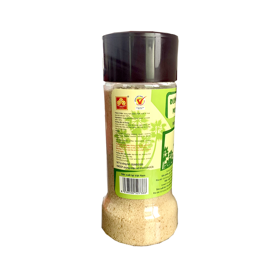 Đường thốt nốt nguyên chất cao cấp Anh Đăng -Hũ 300g, 100% từ Hoa cây Thốt Nốt, không chất bảo quản