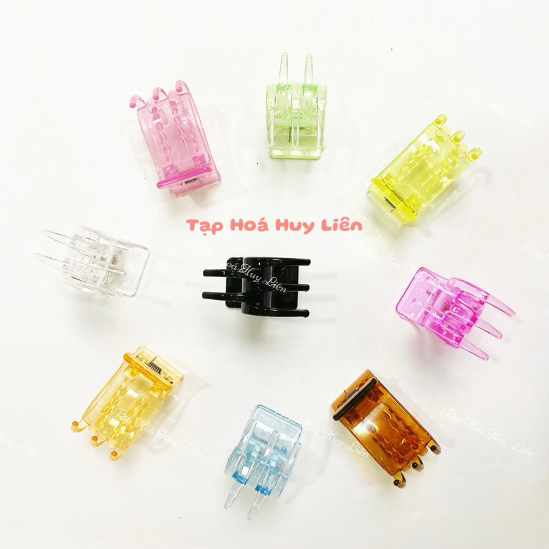 12 Cái 5 Răng Kẹp Tóc Càng Cua Hàn Quốc Nhiều Màu Chắc Chắn Bền Đẹp GIÁ SỈ