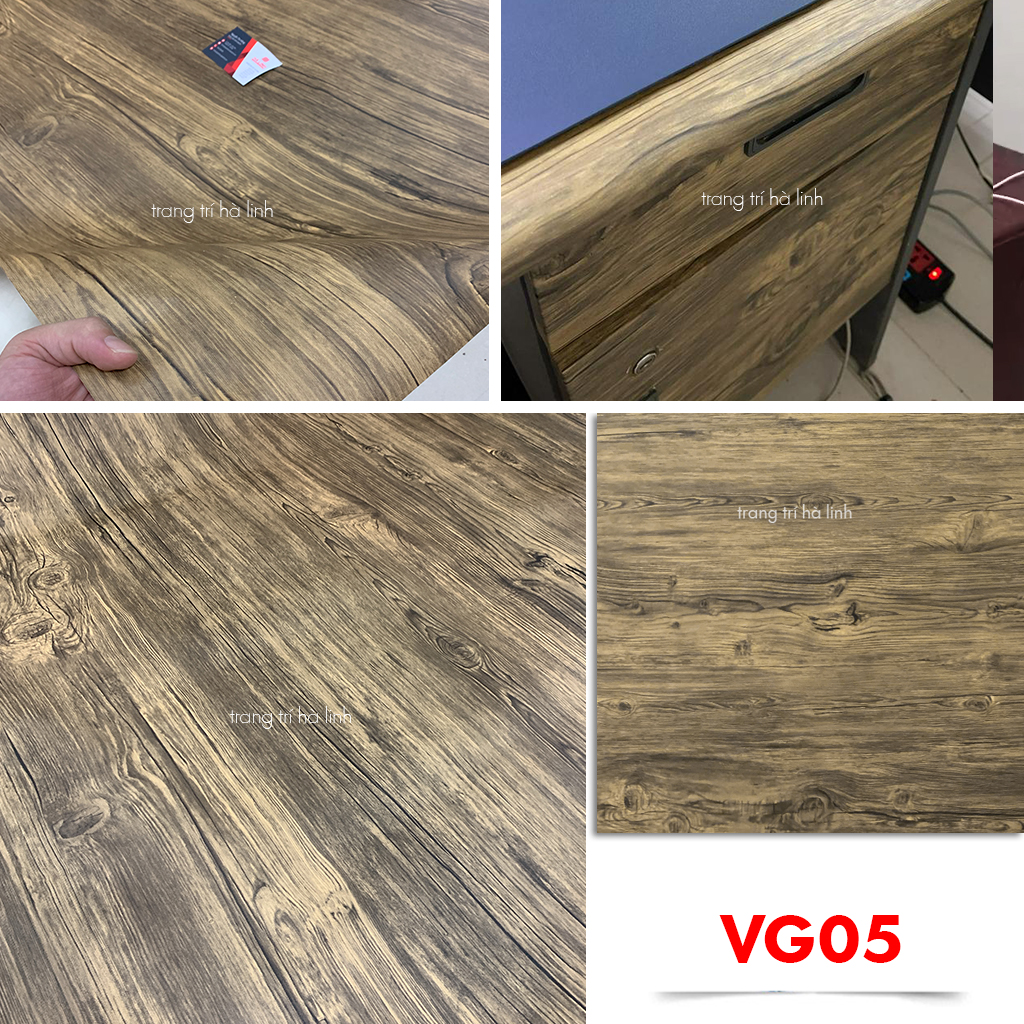 Decal fake wood professional stickers cabinet table waterproof oversized 1.2m cheap