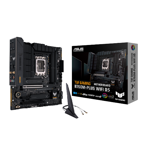 Mainboard Asus TUF GAMING B760M PLUS Wifi D4 / D5 - Hàng Chính Hãng