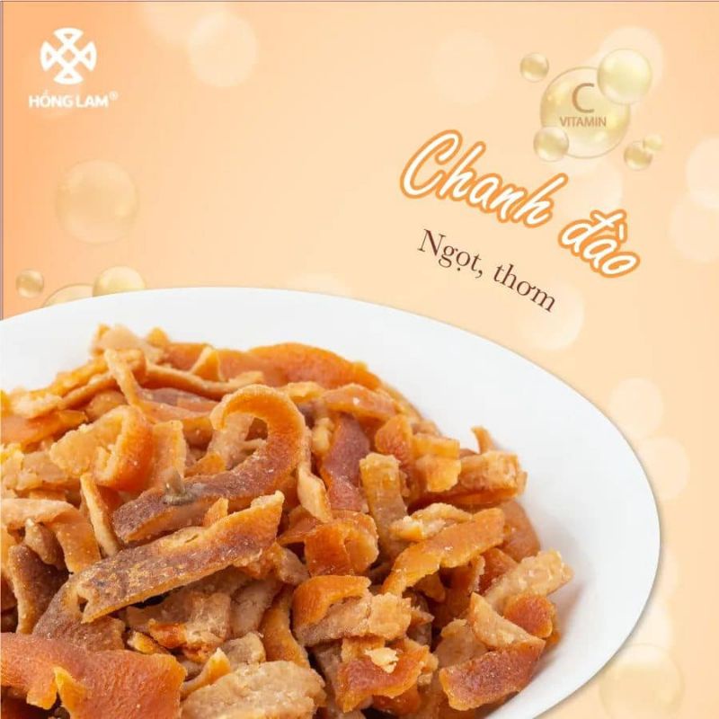 Chanh đào - ô mai hồng lam