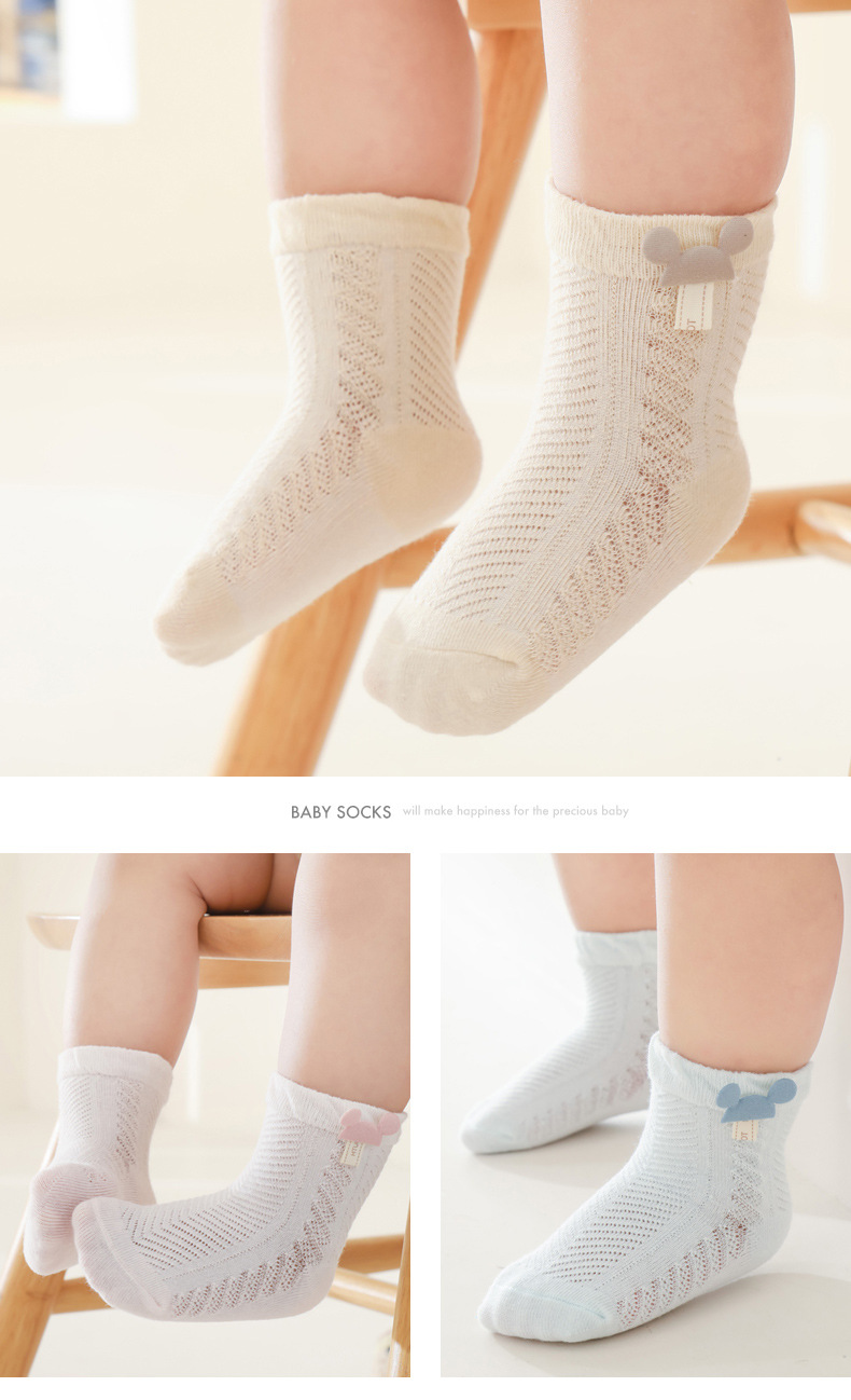 Tất/ vớ lưới cho bé hình Mickey