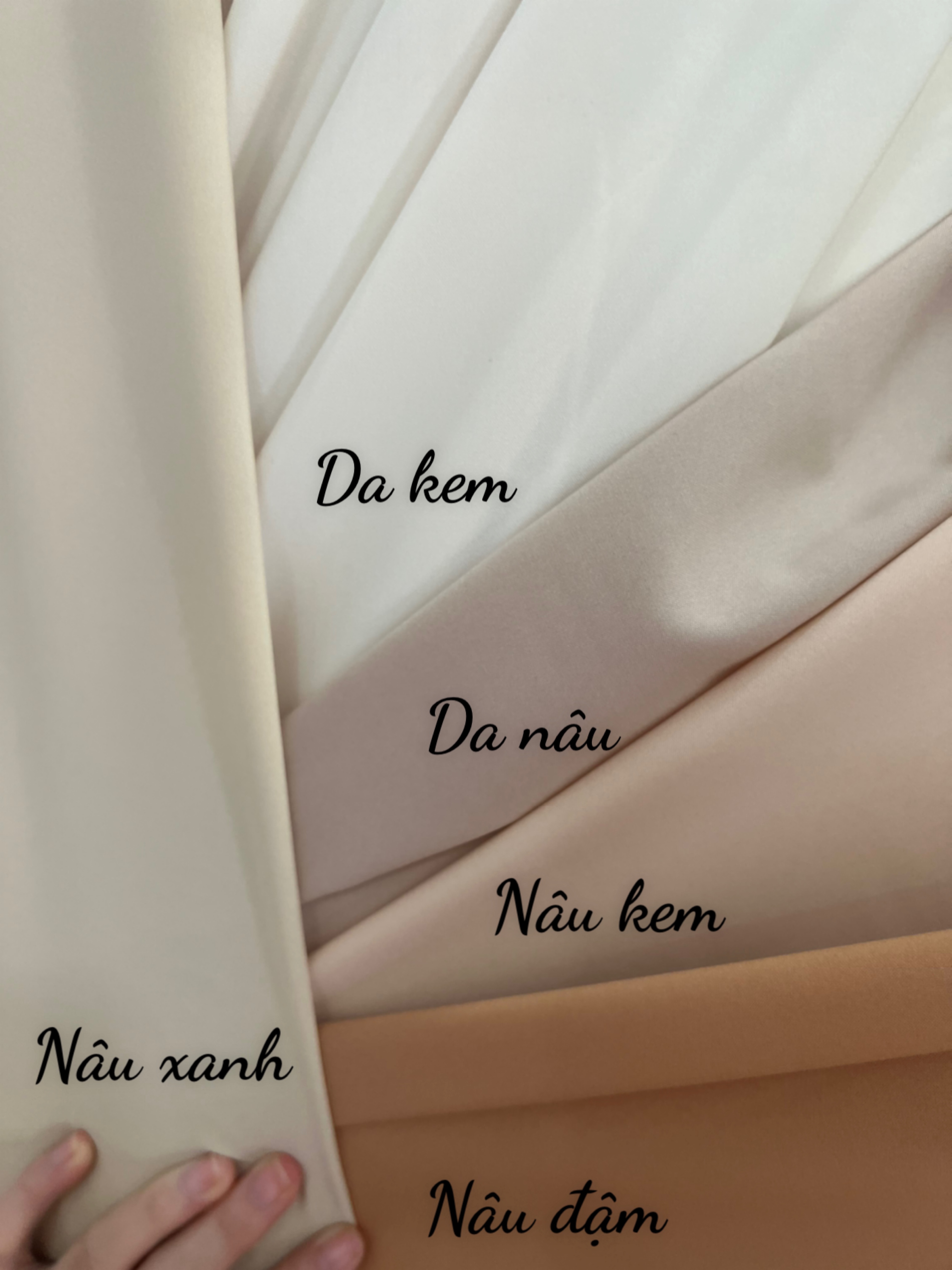 Vải lót lụa cao cấp - chất vải xịn, đẹp khổ 1.6m