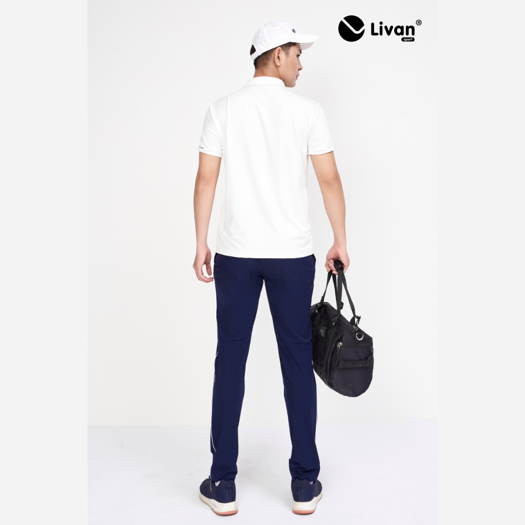 Quần Gió Nam LIVAN SPORT Phối Viền Cao Cấp 024
