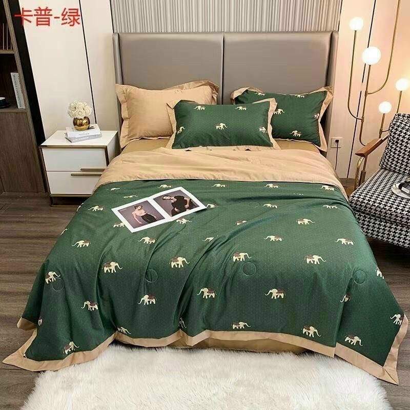 [HCM]Chăn lụa [CAO CẤP] chăn hè lụa thái chăn cotton lụa kích thước 2mx2m2 - Chăn nằm điều hòa chăn lụa thái siêu mềm mịn mát