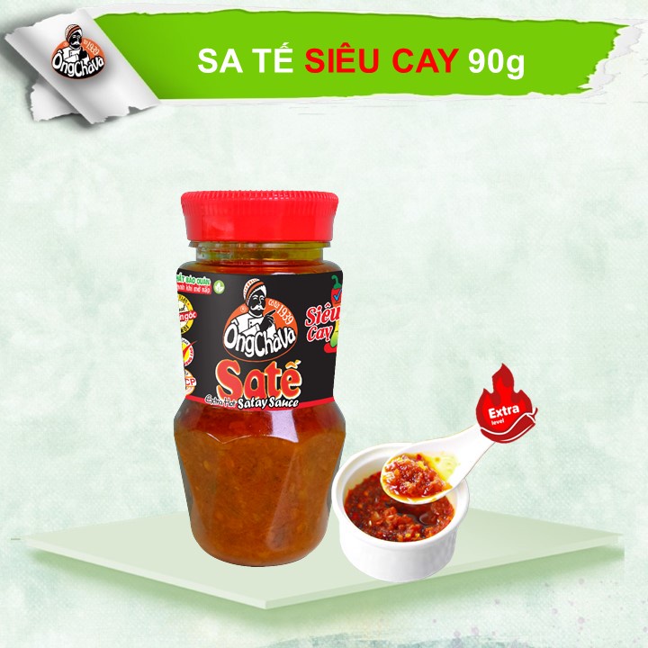 Sa Tế Siêu Cay Ông Chà Và 90gr ( Extra Hot Satay Sauce)