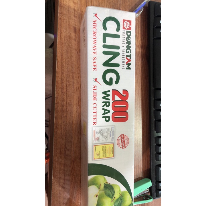 Màng bọc thực phẩm loại hộp 200 Wrap cao cấp