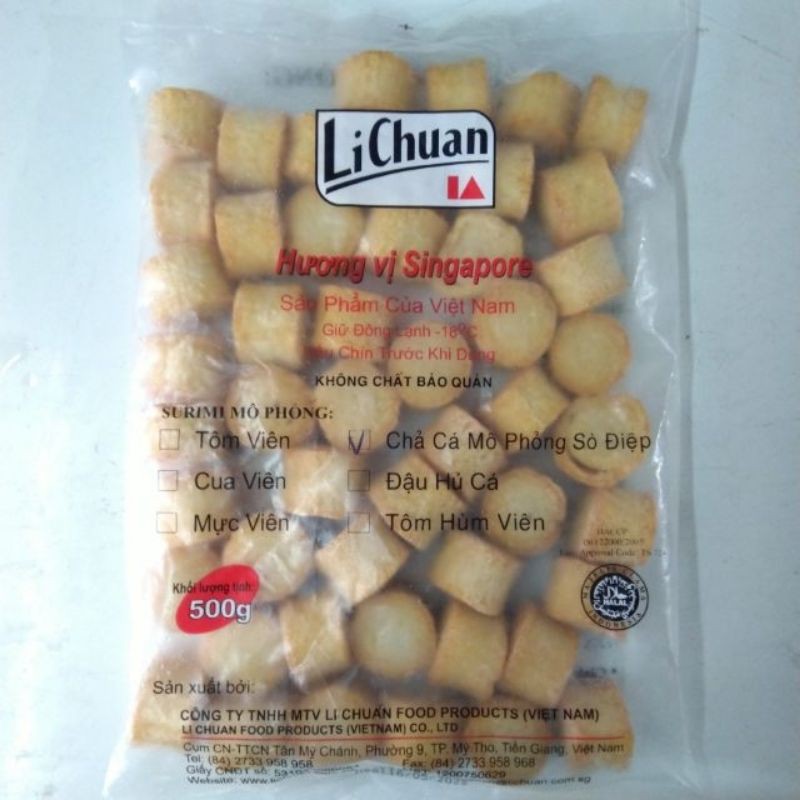 200G SÒ ĐIỆP SURIMI LICHUAN