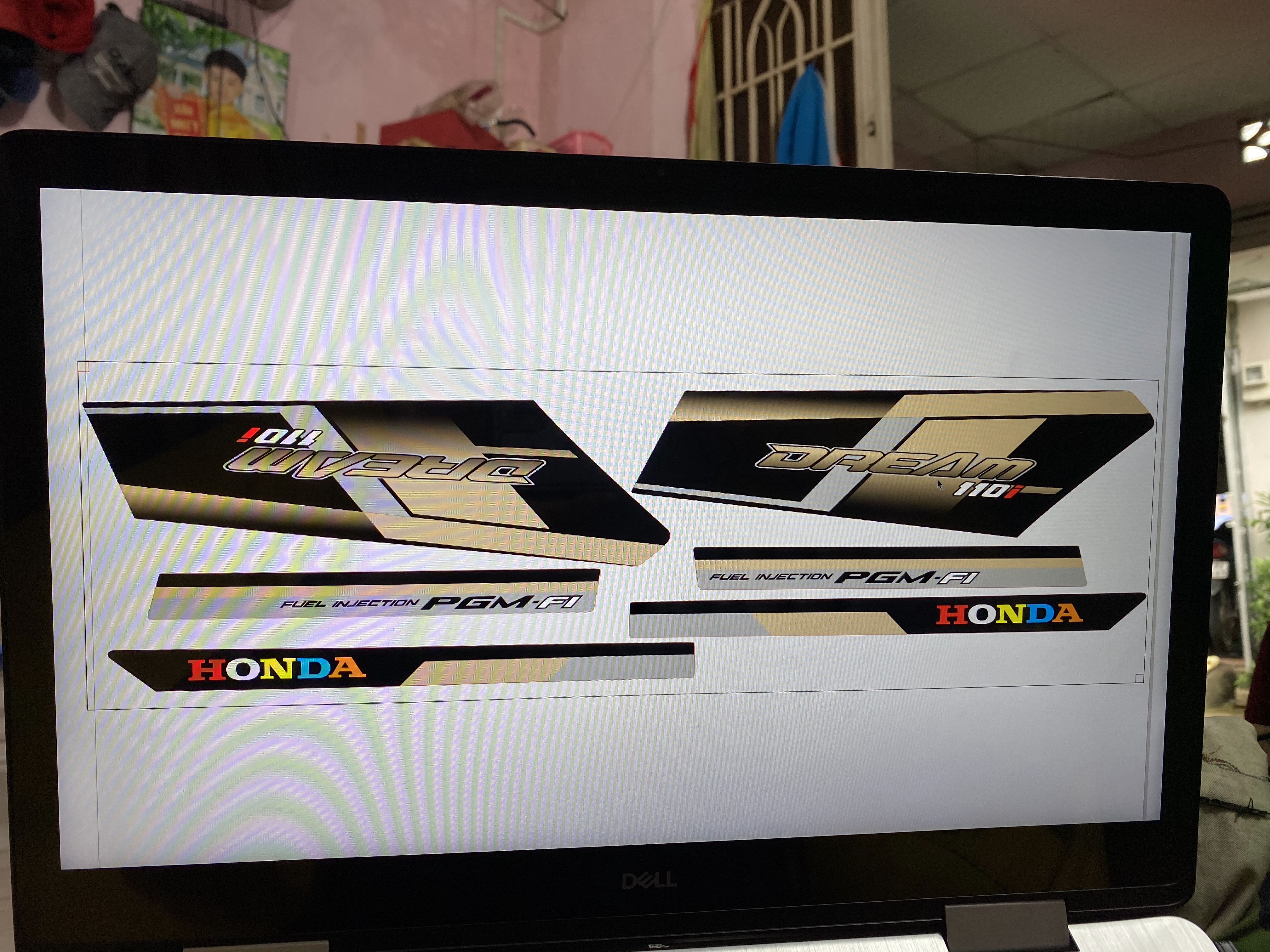 tem rời xe dream v1