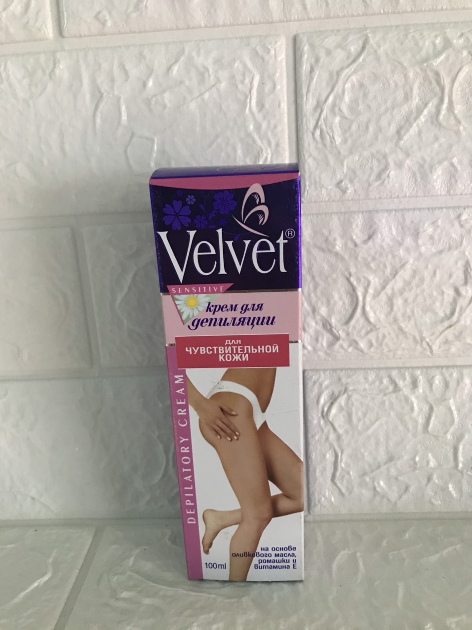 Kem tẩy lông Velvet Nga