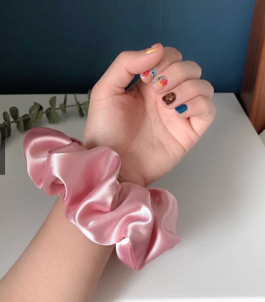 Dây buộc tóc Scrunchies Stow kiểu dáng hàn quốc