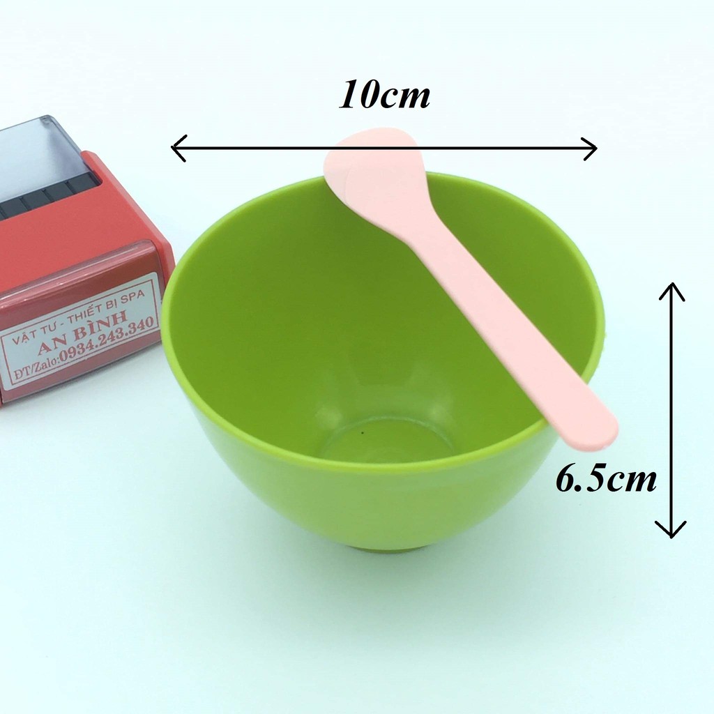 (Q1-HCM) Chén Nạ Dẻo - Chén Dẻo Trộn Mặt Nạ | Bát Trộn Mặt Nạ | Bát Dẻo (Giao Màu Ngẫu Nhiên)