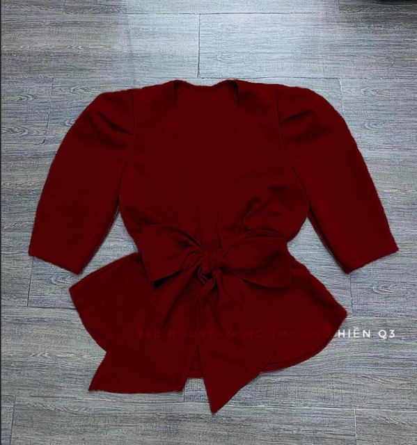 [HCM]Áo Peplum Nơ Bigsize (60KG->90KG)