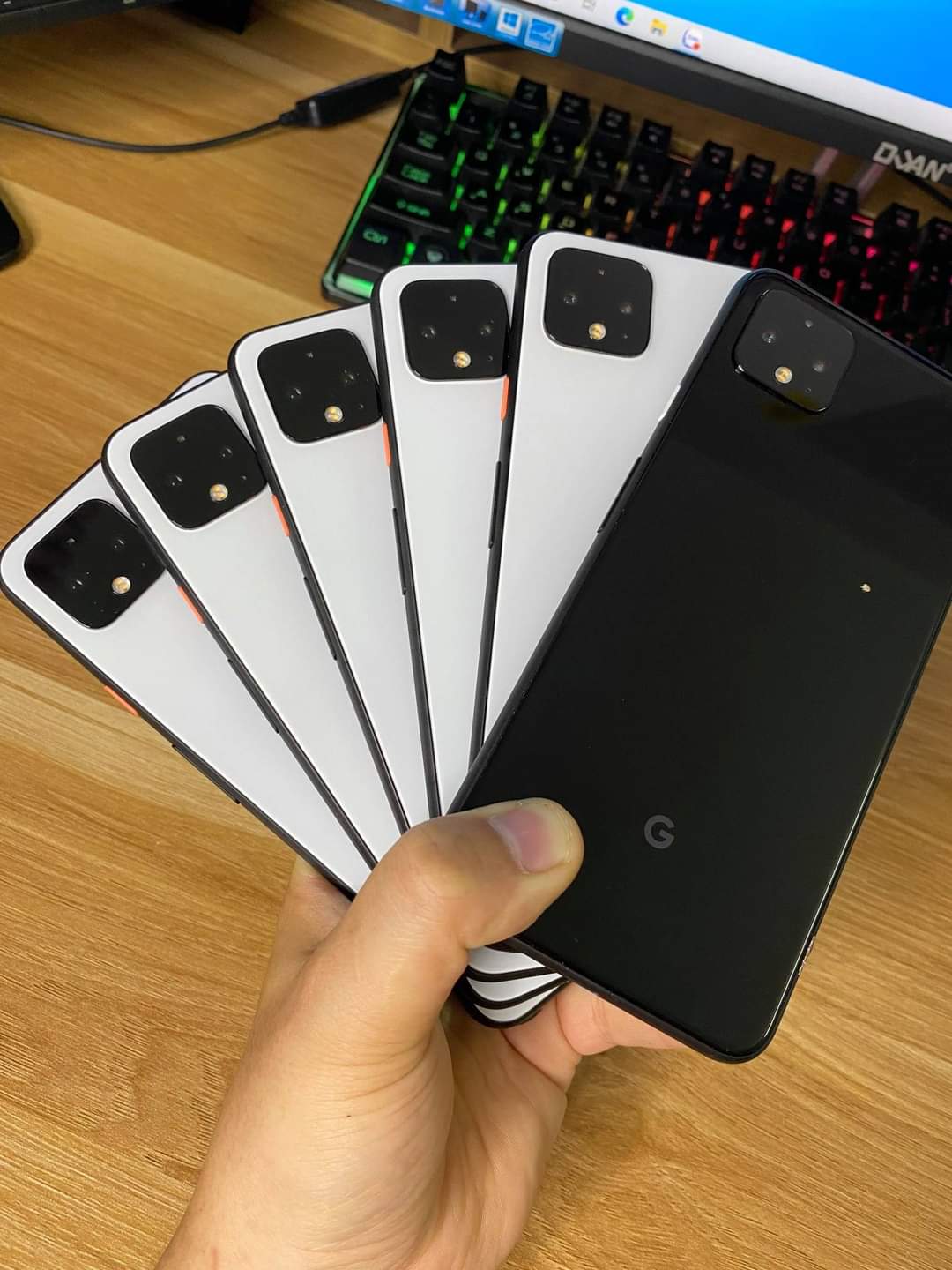 GOOGLE PIXEL 4XL quốc tế 2 sim . Androi 11  siêu mượt mà êm ái.