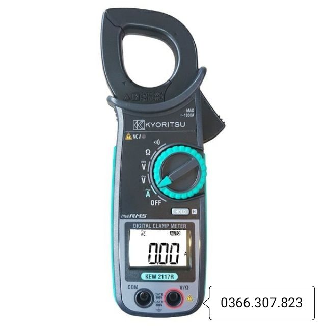 [Hcm]Kyoritsu 2117R Ac Current Clamp Meter (1000A 600V)