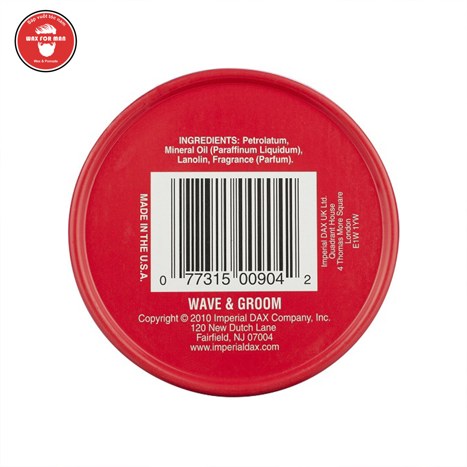 Sáp vuốt tóc Dax Wave and Groom Pomade