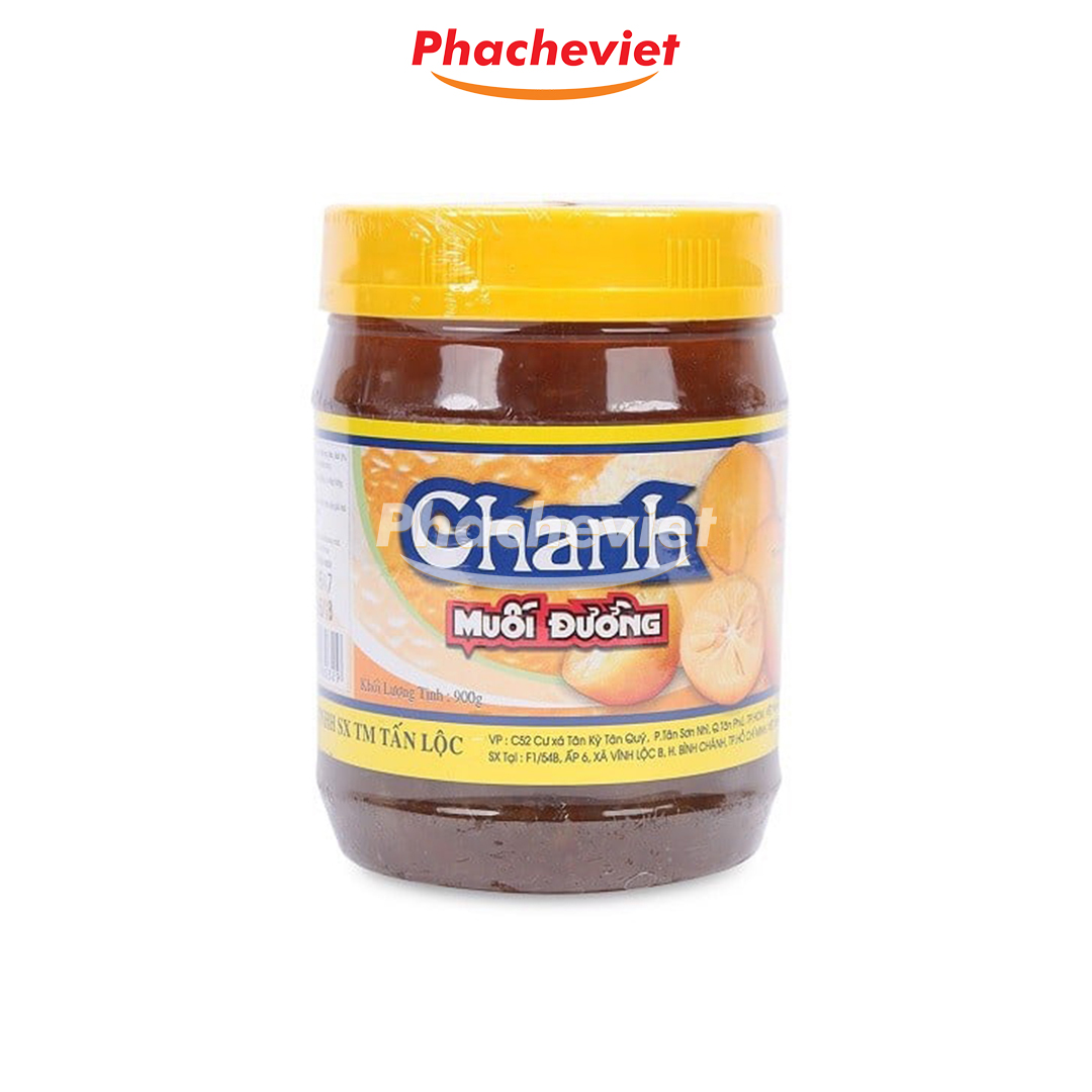 Chanh Muối Đường Tấn Lộc 900Gr