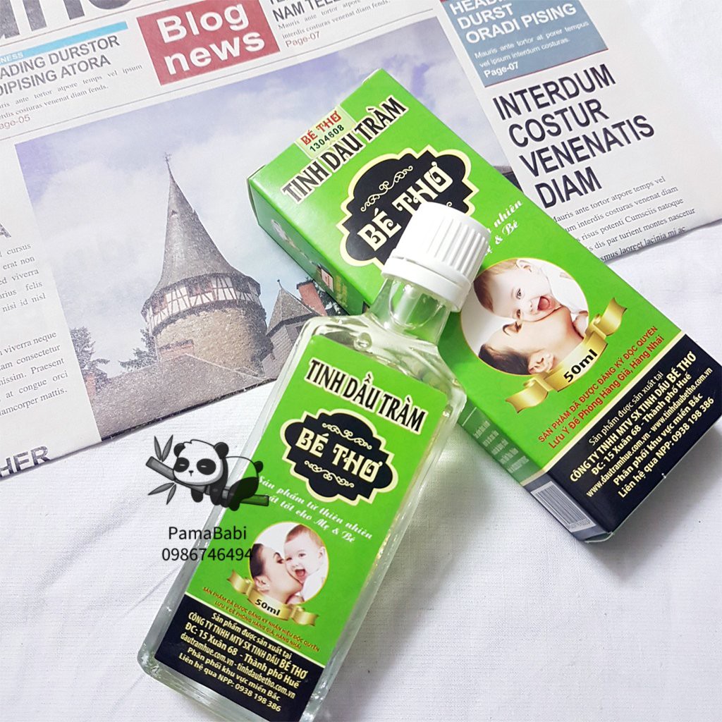 Tinh dầu tràm Bé Thơ 50ml