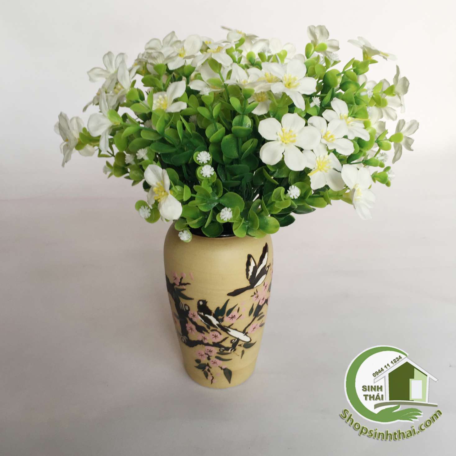 [HCM]Bụi cây hoa lài tây màu trắng cao 33cm [ Tổng kho ]
