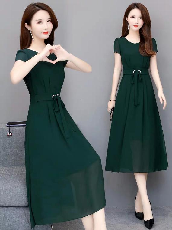 [HCM]ĐẦM VOAN LỤA PHỐI KHOEN Y HÌNH CỰC HOT