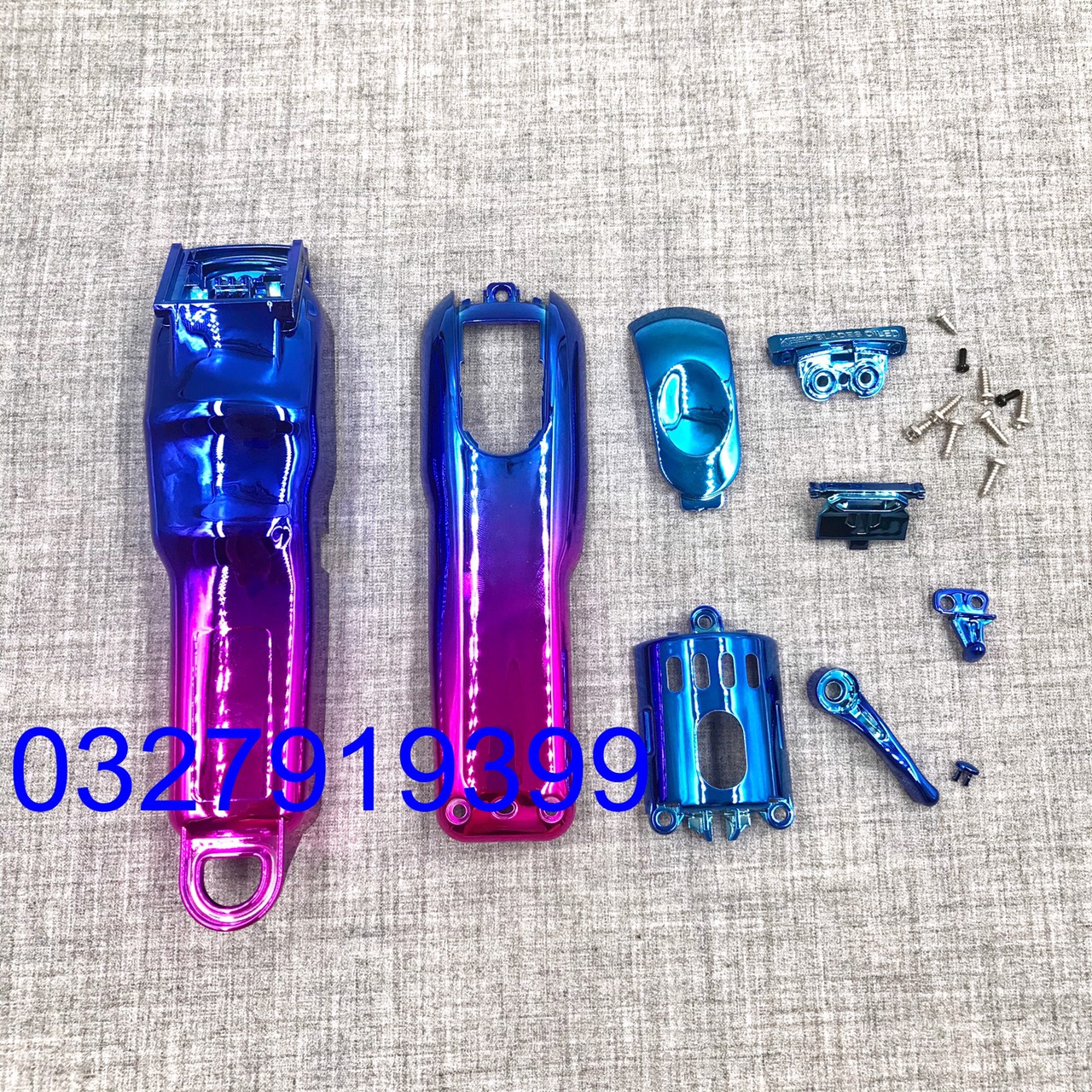 Bộ nắp ốp tông đơ Magic Clip tím ( bộ full chi tiết )