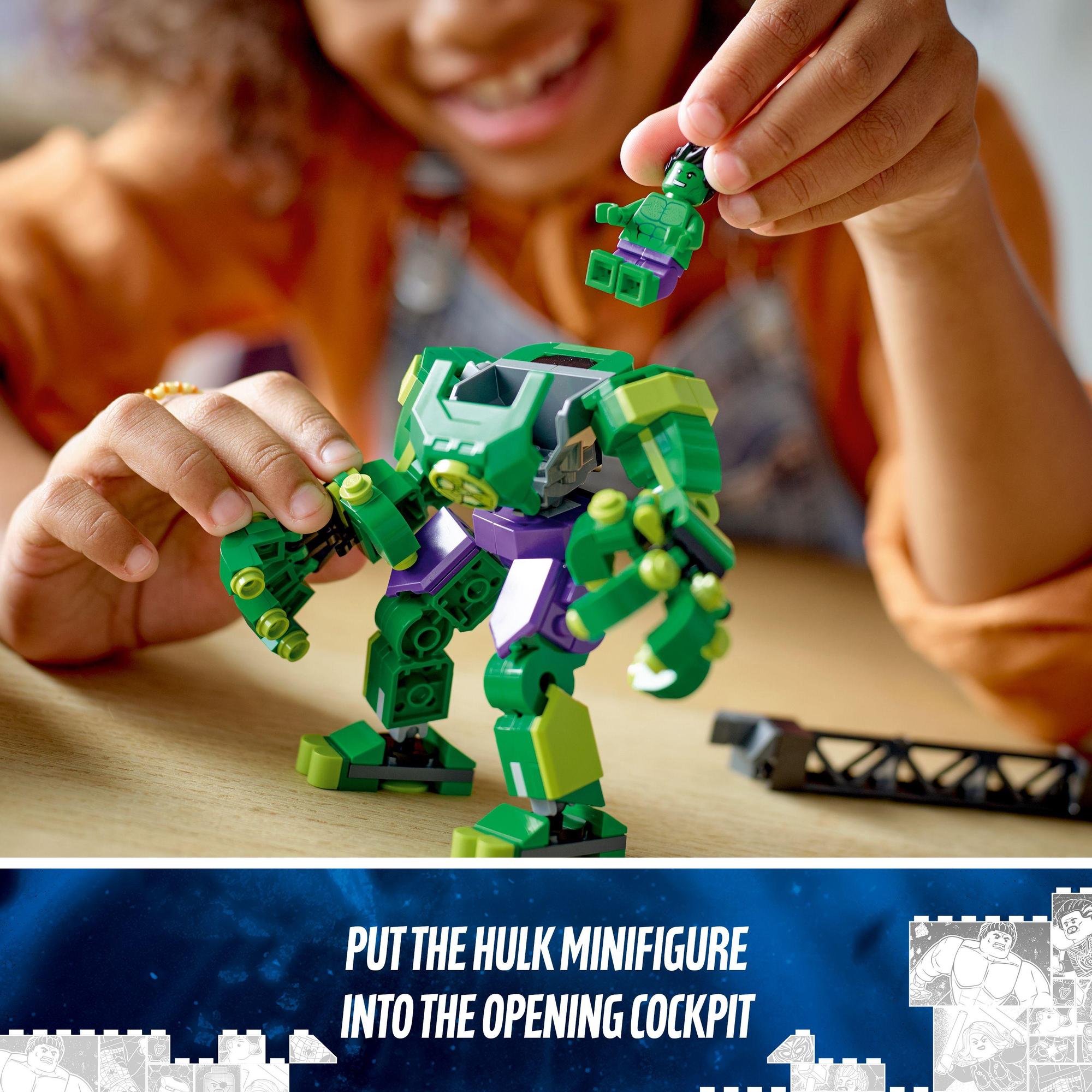 LEGO SUPER HEROES 76241 Chiến Giáp Hulk (138 Chi Tiết)