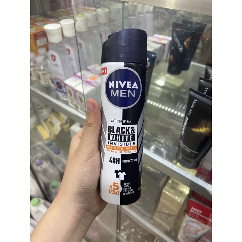 [HCM]Xịt khử mùi Nivea Men đủ loại 150ml
