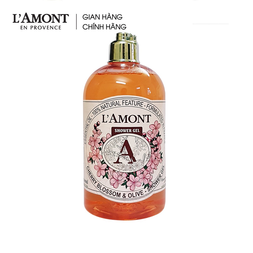 Sữa Tắm LAmont Đủ Mùi Hương Chai 500ml