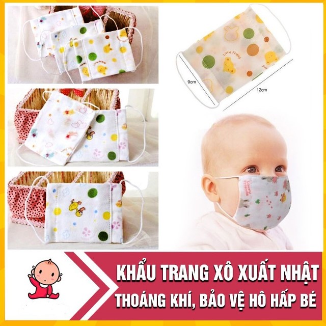 Khẩu trang xô xuất Nhật cho bé NAM3