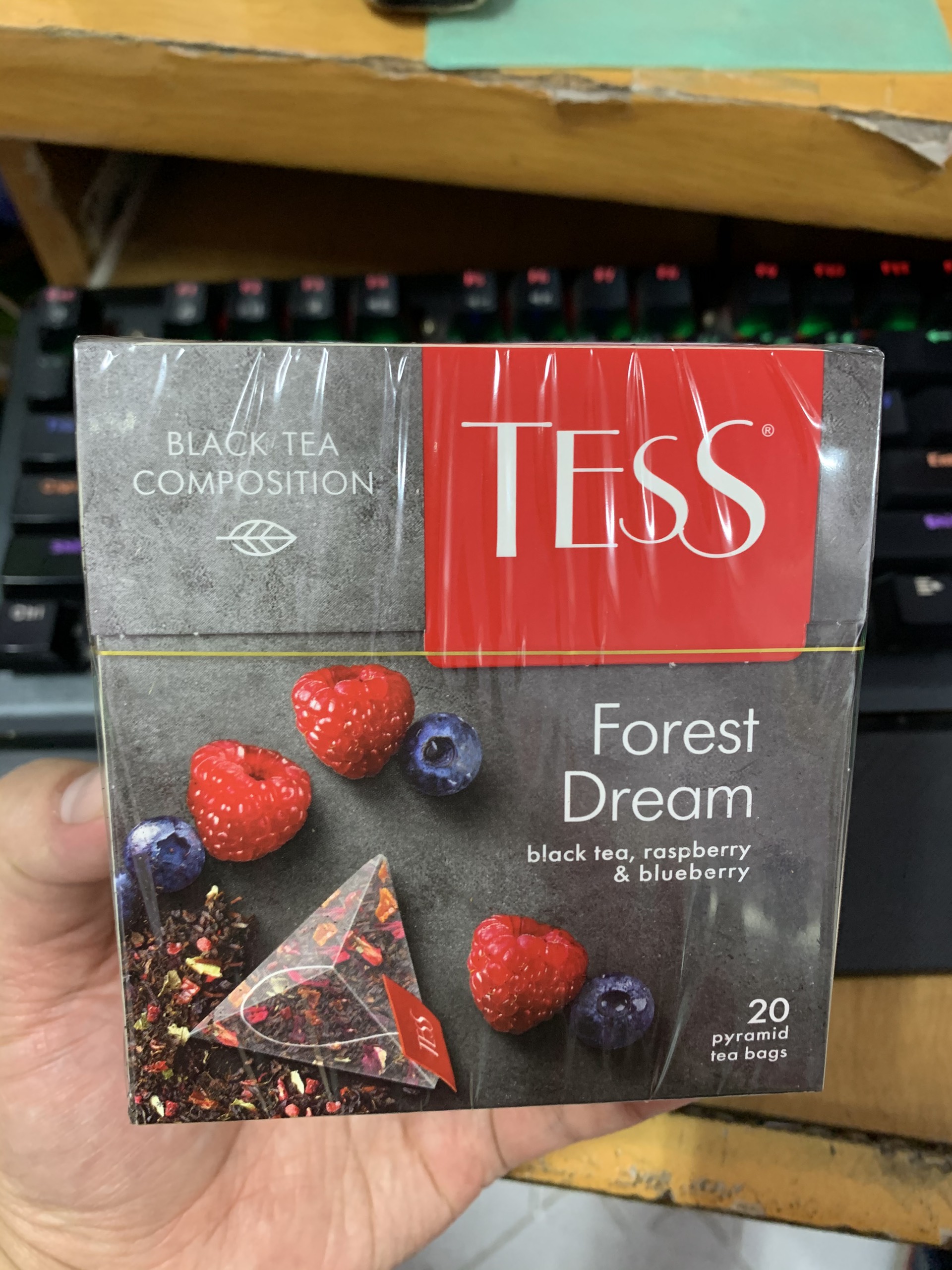 Trà Tess hộp đỏ 20 túi lọc ForestDream