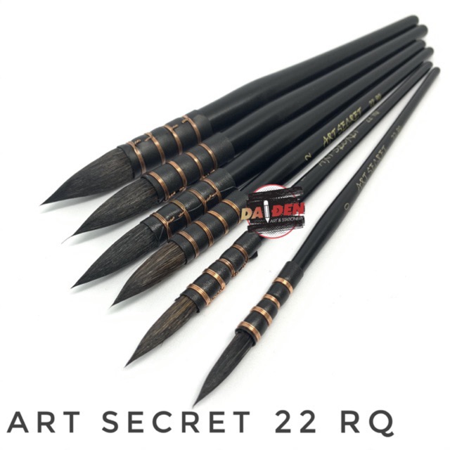 [HCM]Cọ Mop Art Secret - Hoạ Cụ DA ĐEN