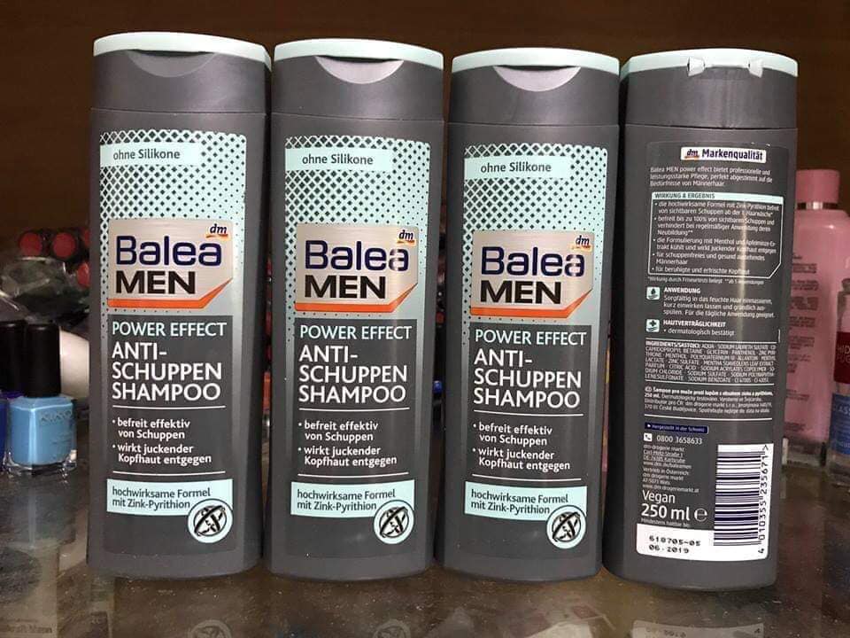 DẦU GỘI CHO TÓC GÀU BALEA MEN HƯƠNG BẠC HÀ