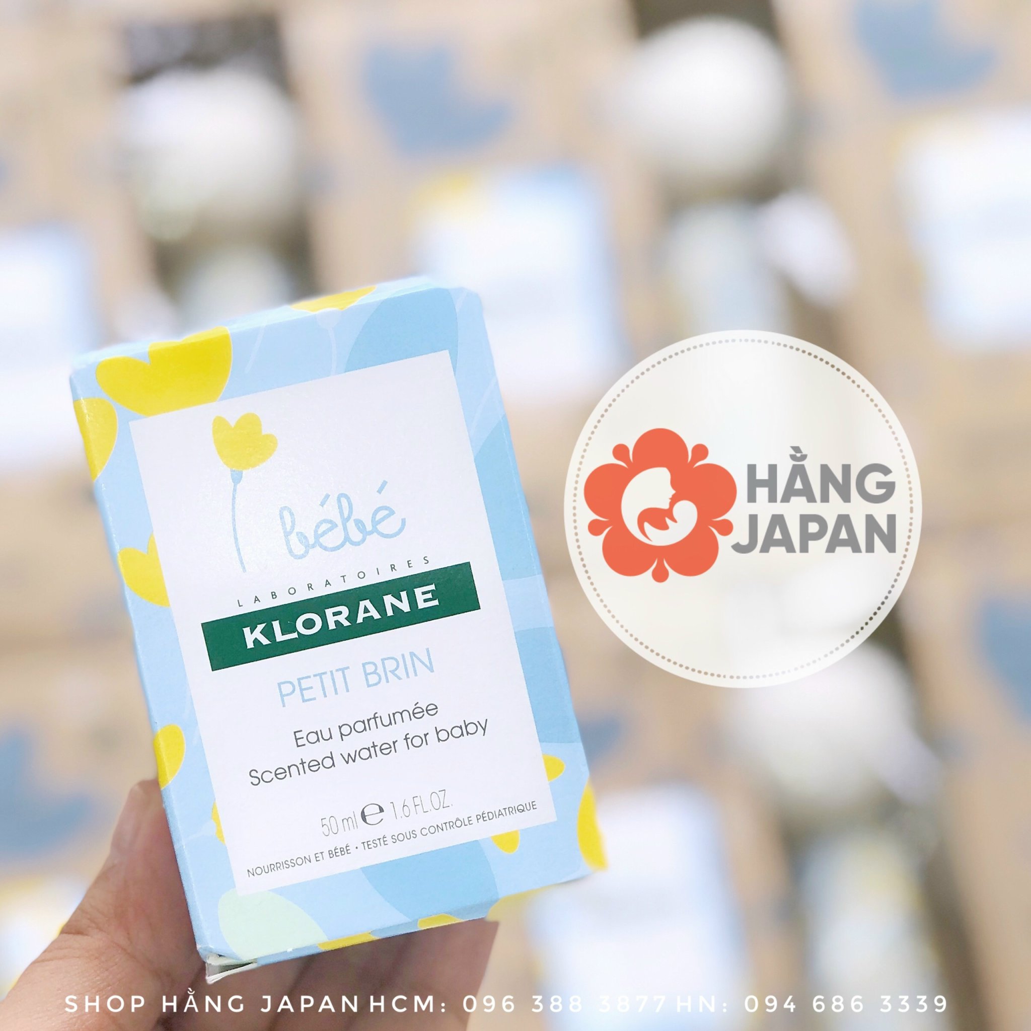 Nước hoa cho bé Klorance Bébé - Hàng Pháp