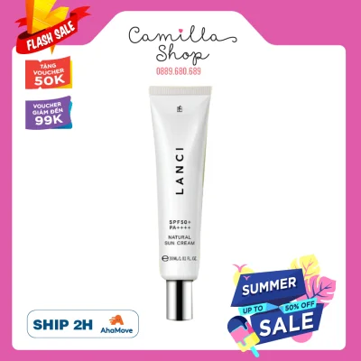 [HCM]Kem chống nắng Lanci Sun Cream Whitening Anti Wrinkle SPF50+ PA++++