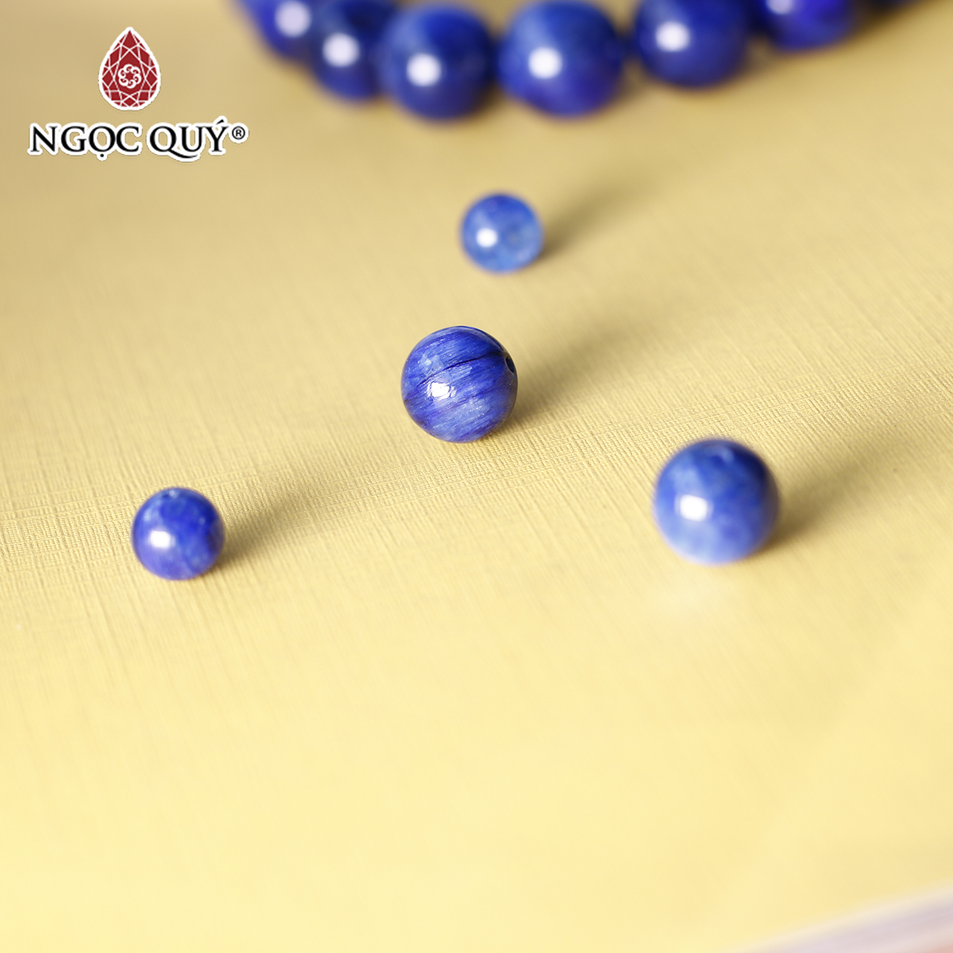[HCM]Hạt lẻ đá Kyanite mệnh thủy mộc - Ngọc Quý Gemstones