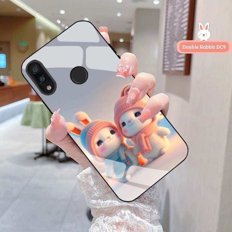 Ốp lưng xiaomi redmi note 7, note 7 pro lưng kính cường lực cao cấp