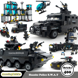 Đồ chơi Xếp hình Cảnh sát đặc nhiệm S.W.A.T - Lego Hshanhe 6508 Đồ chơi thông minh - Đồ chơi trẻ em - Đồ chơi lắp ráp trí tuệ thumbnail