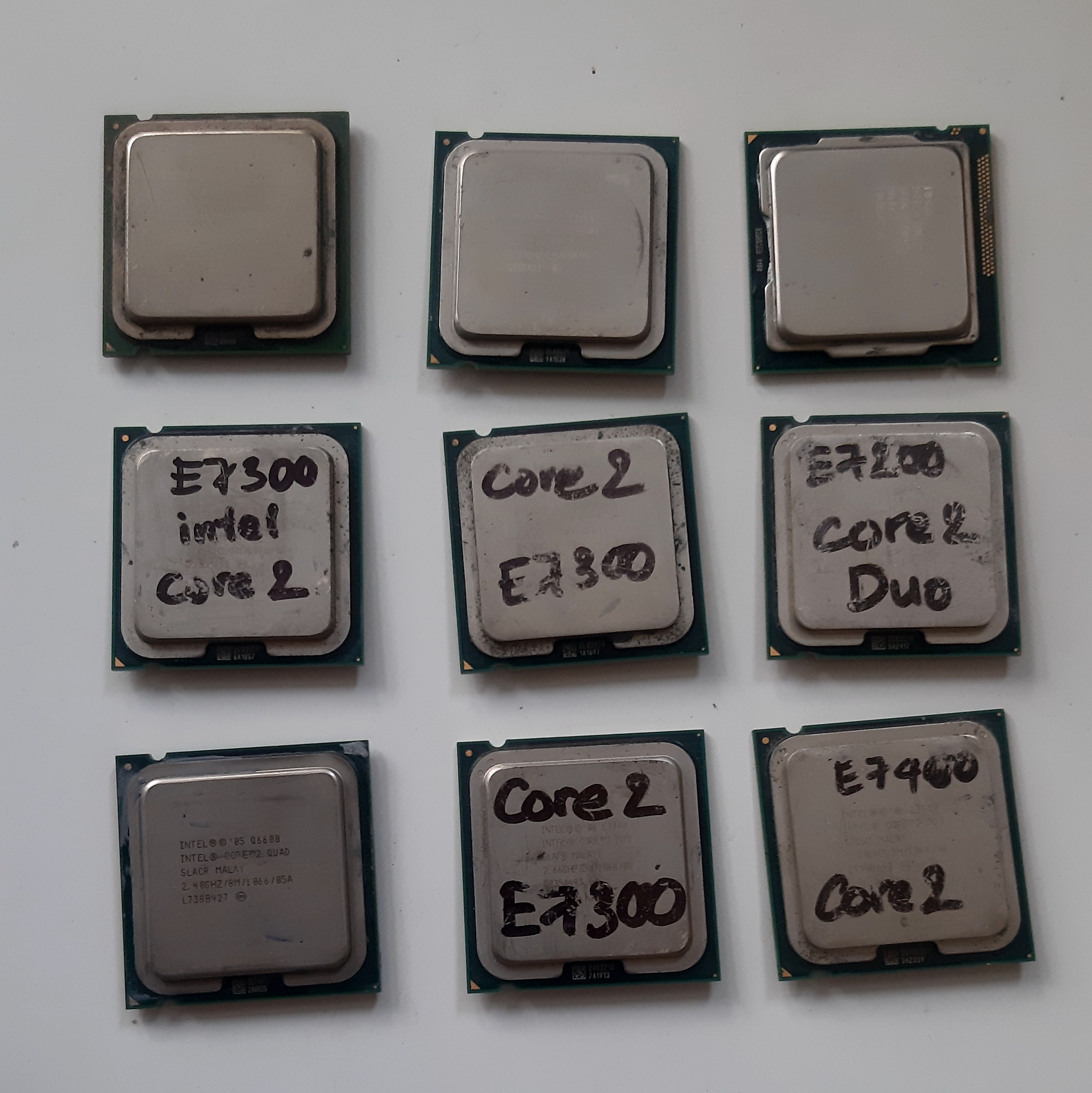 Chíp CPU Core 2 Dou E7200, 7300,7400,6600 dùng cho máy tính bàn PC