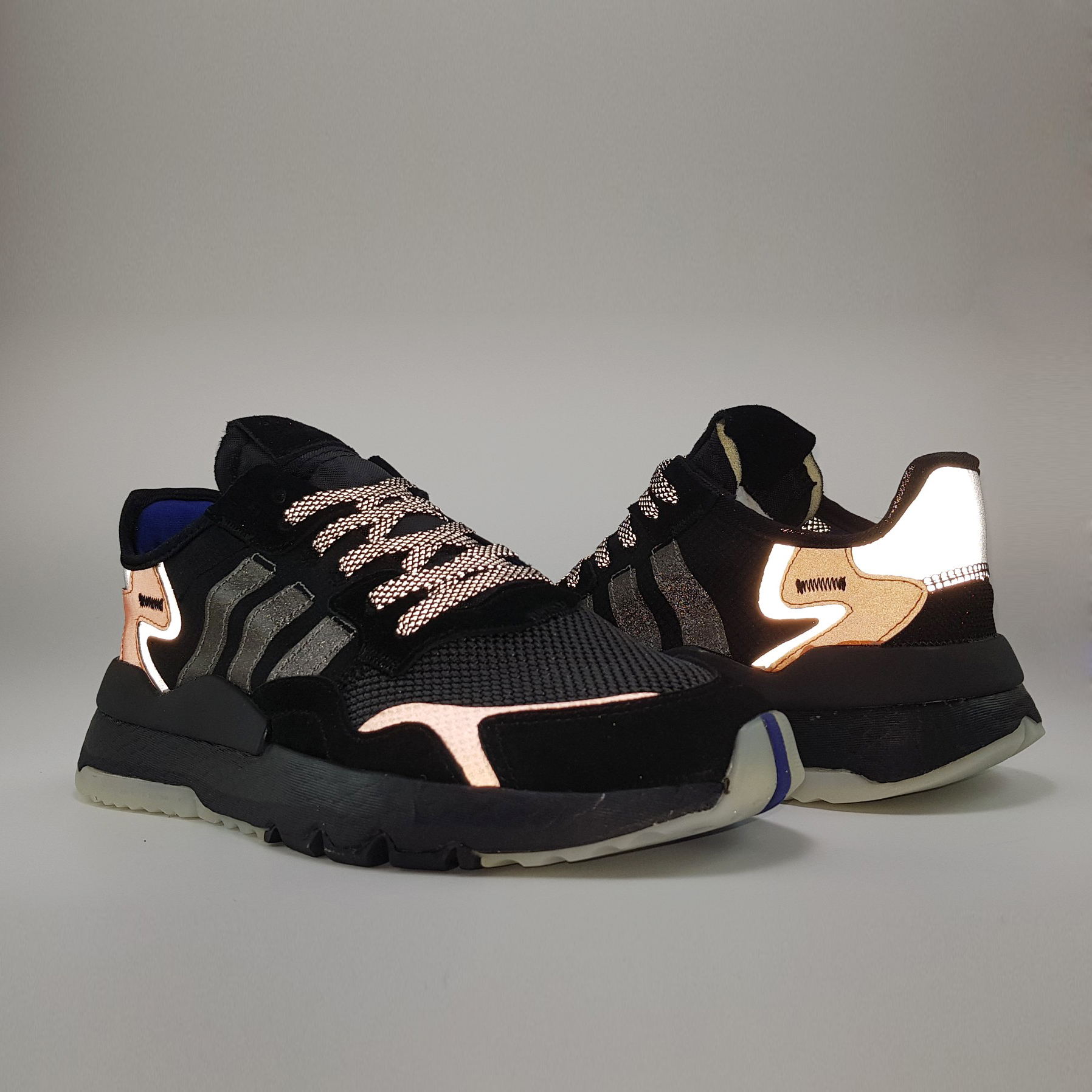 Giày sneaker nam Nite Jogger 2019 Black/Orange size 39