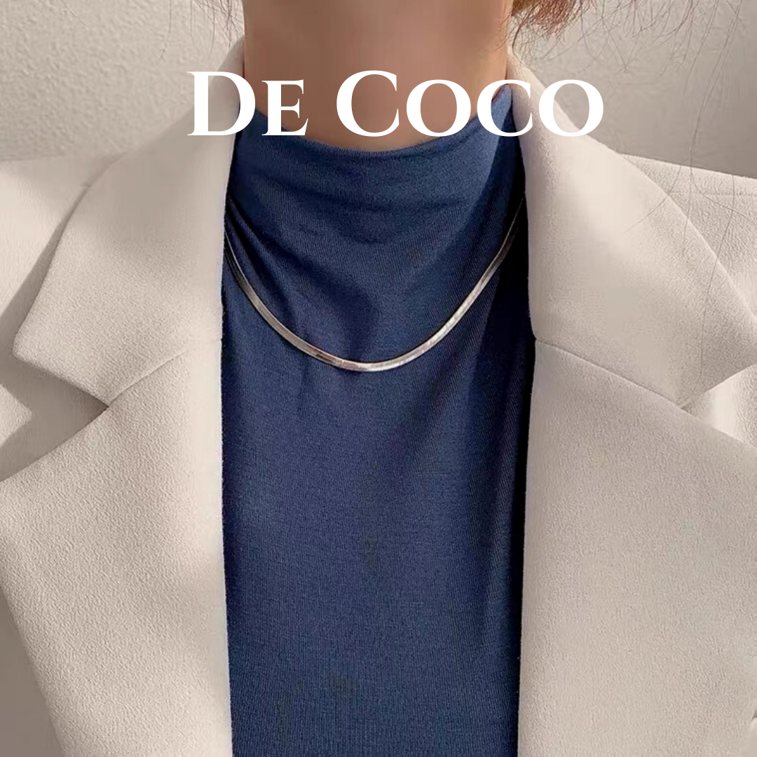 [KHÔNG ĐEN GỈ] Vòng cổ choker basic cao cấp không đen gỉ Decoco