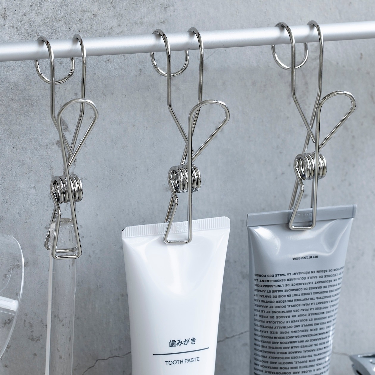 Kẹp Inox Có Móc Treo MUJI