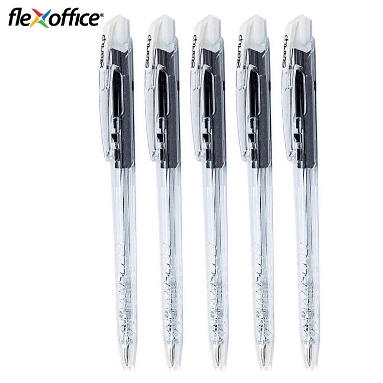 Hộp 20 cây viết Bút Bi Thiên Long Flexoffice FO-03 ( xanh, đỏ, đen )