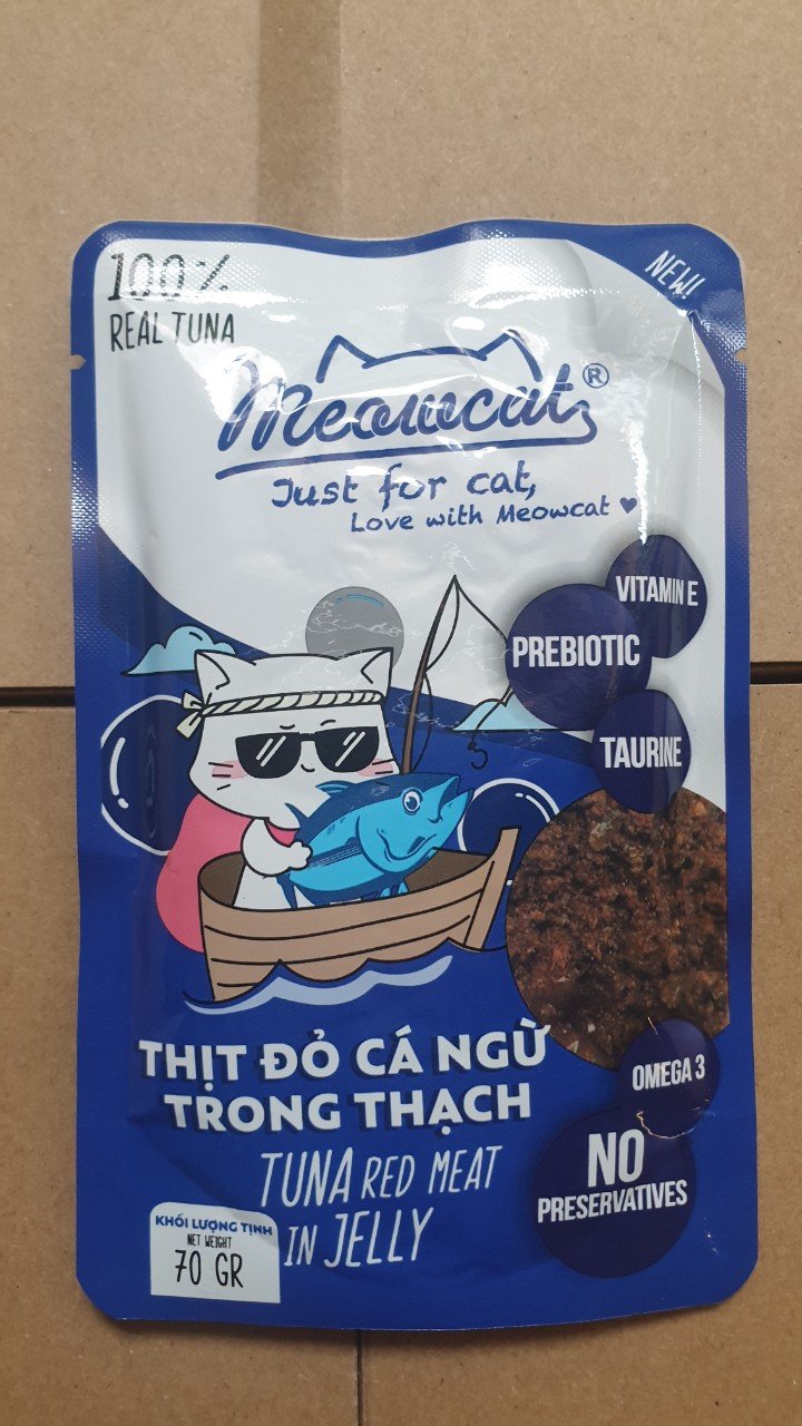 Pate Meowcat gói 70g cho mèo