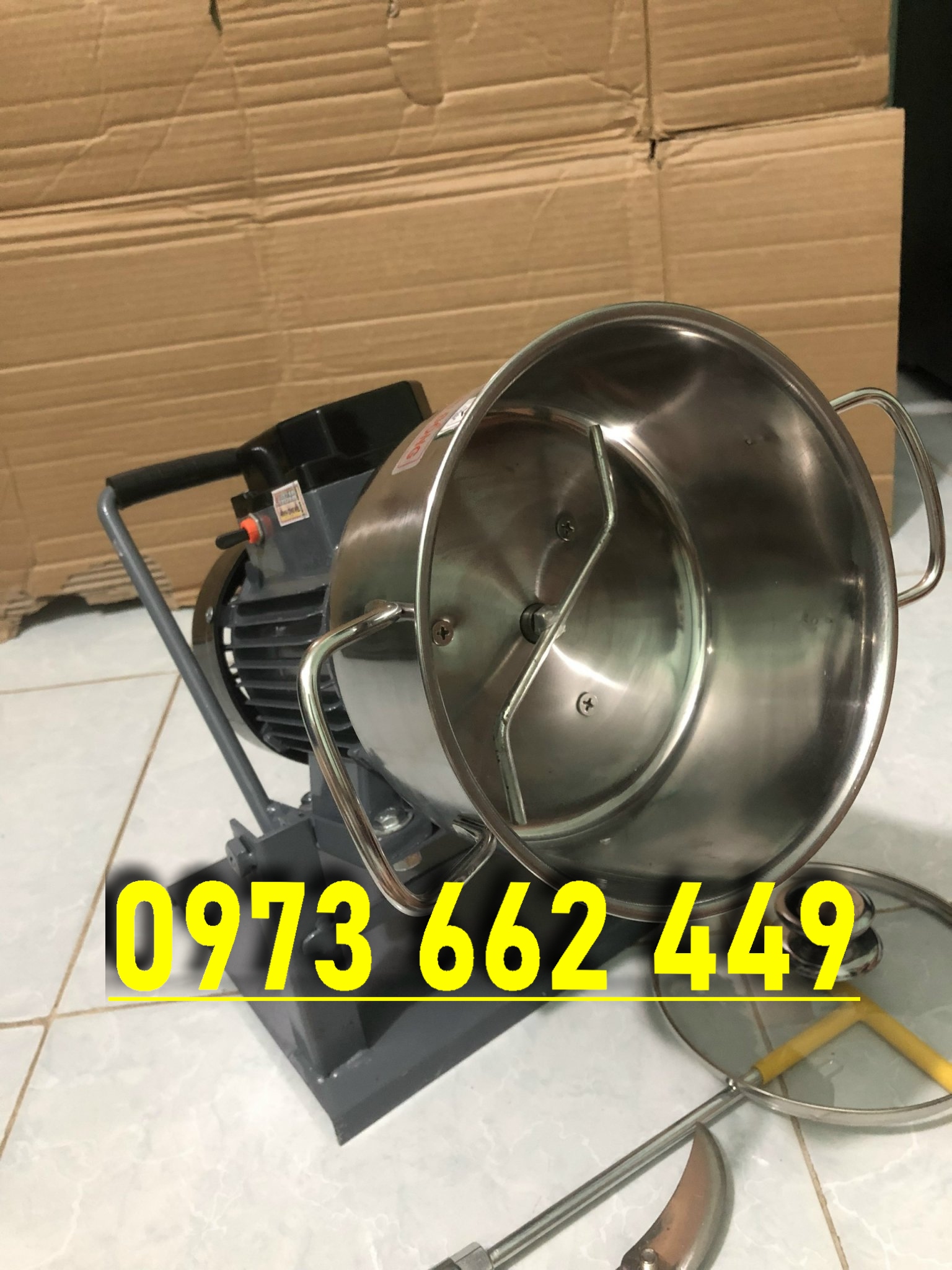 Máy làm khô gà, xé ruốc, chà bông, làm ruốc tôm, xay chân nấm làm ruốc nấm hương