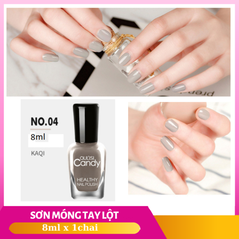 Sơn móng tay lột candy nail polish nhiều màu 8ml - SMT002