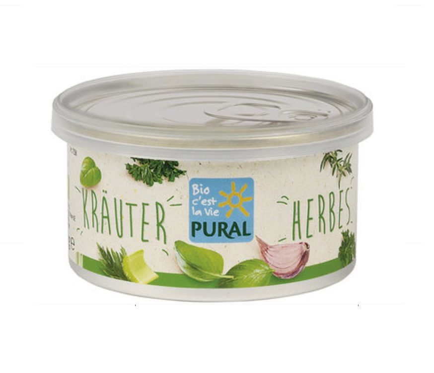 Pate thuần chay thảo mộc hữu cơ 125g - Pural - Ăn Kiêng - Giảm cân - Giảm Cholesterol - Ăn thực dưỡng - Organic Stores
